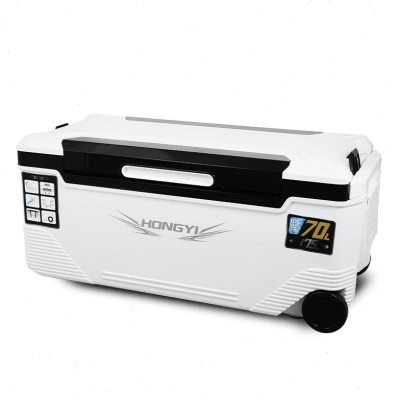 A large capacity of a sea-fish box with an outdoor cold-chained camping booth, multi-purpose super-light fishing box